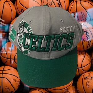 New Era Boston Celtics Snapback Hat NBA 9Fifty Hardwood Classics HWC Gray Green